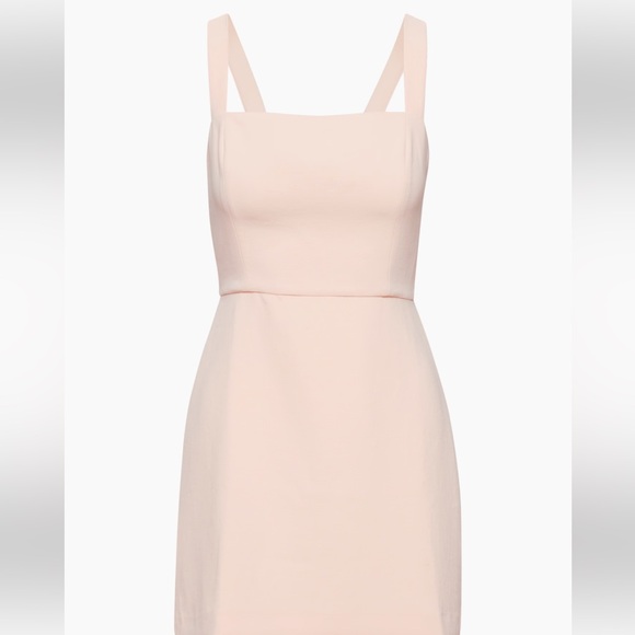 Wilfred Aperature Tie-Back Dress Aritzia- size 4- soft seashell pink - Picture 1 of 10